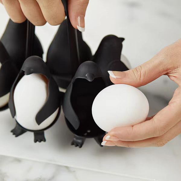 Penguin Egg Holder & Boiler – Boil and Store in Style