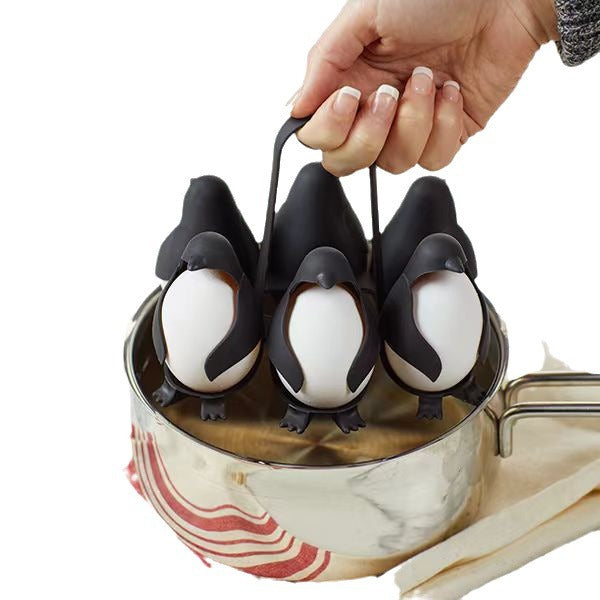 Penguin Egg Holder & Boiler – Boil and Store in Style